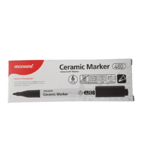 Set 6 Marcadores Ceramica Negro